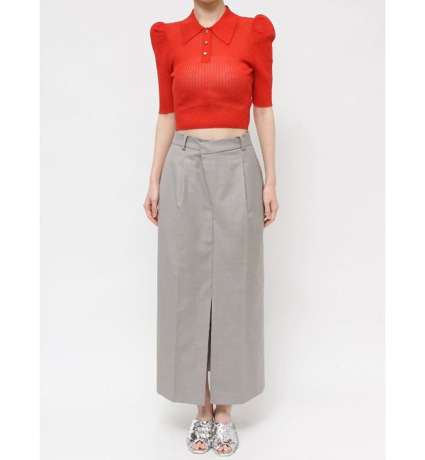 dazzlin「スラックスライクスカート」|スカート|