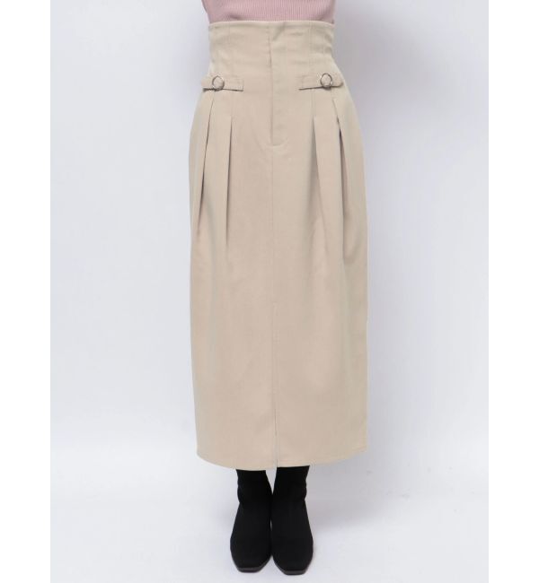 dazzlin「ベルトコルセットスラックスライクスカート」|スカート|