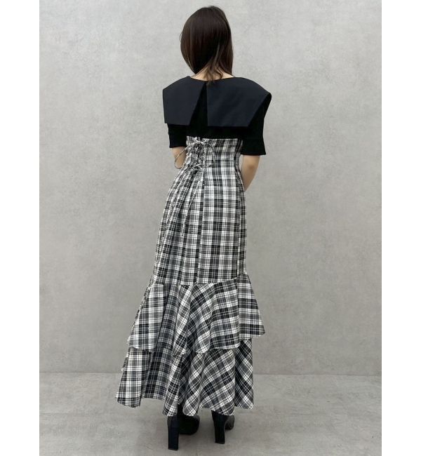 dazzlin「ラッフルマーメイドコンビワンピース」|ワンピース|