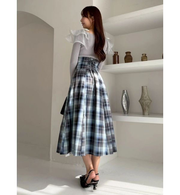 dazzlin「アームリボンリブプルオーバー」|ニット・セーター|