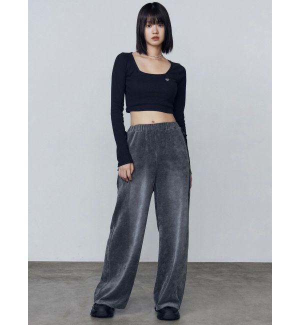 EMODA「クロスクロップフィットトップ」|Tシャツ・カットソー|