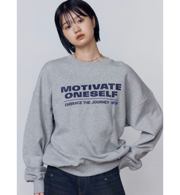 EMODA「【WEB限定】スパイラルロゴスウェット」|スウェット・ジャージ|