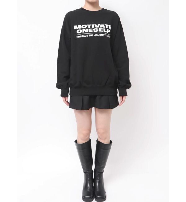 EMODA「【WEB限定】スパイラルロゴスウェット」|スウェット・ジャージ|