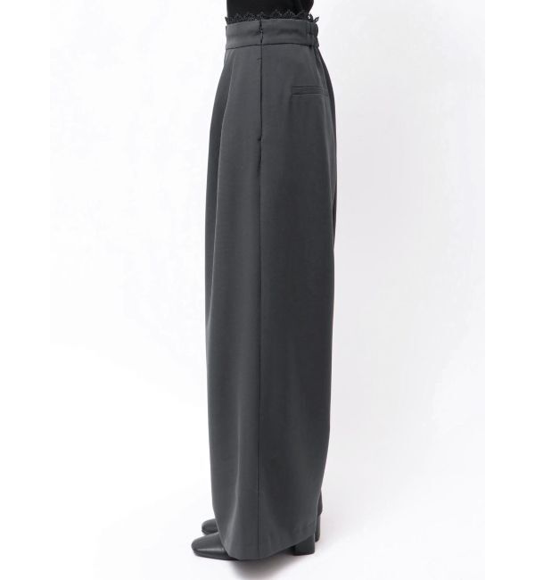 MERCURYDUO「レースレイヤードタックパンツ」|その他|