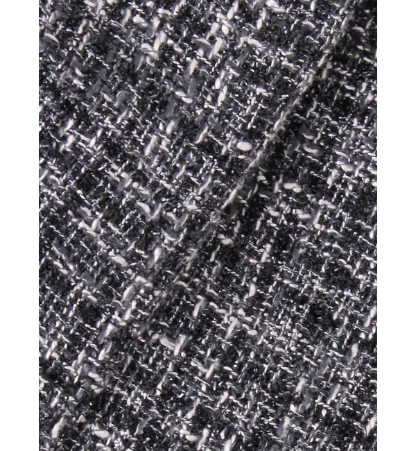 MURUA「ハイウエストツイードジャンパースカート」|ワンピース|