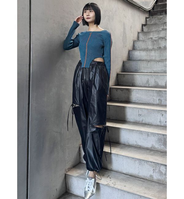 MURUA「レオタードラインラメニット」|ニット・セーター|