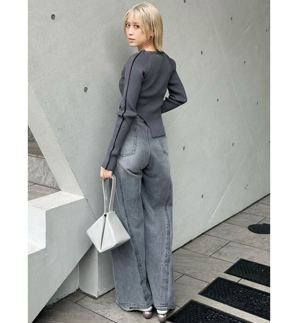 MURUA「レオタードラインラメニット」|ニット・セーター|