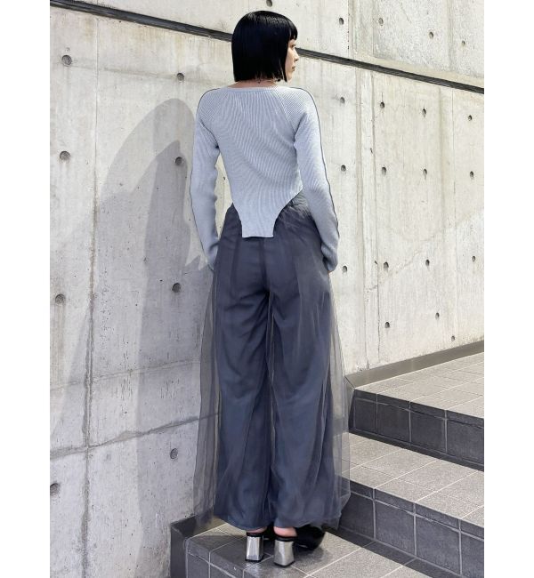 MURUA「レオタードラインラメニット」|ニット・セーター|