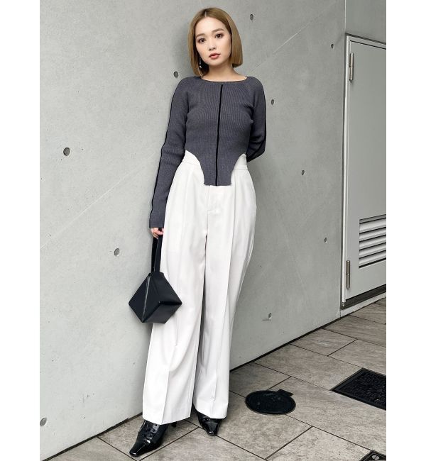 MURUA「レオタードラインラメニット」|ニット・セーター|