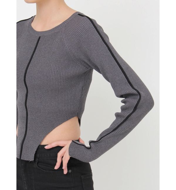 MURUA「レオタードラインラメニット」|ニット・セーター|