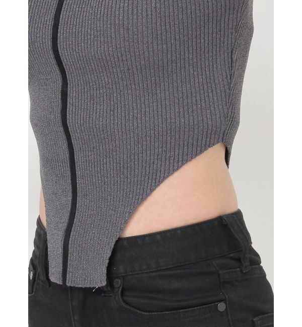 MURUA「レオタードラインラメニット」|ニット・セーター|