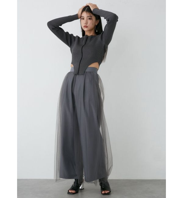 MURUA「レオタードラインラメニット」|ニット・セーター|