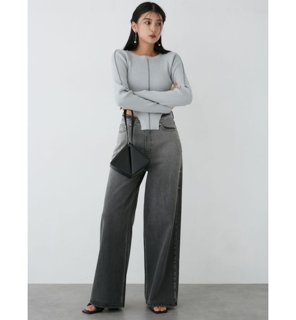 MURUA「レオタードラインラメニット」|ニット・セーター|