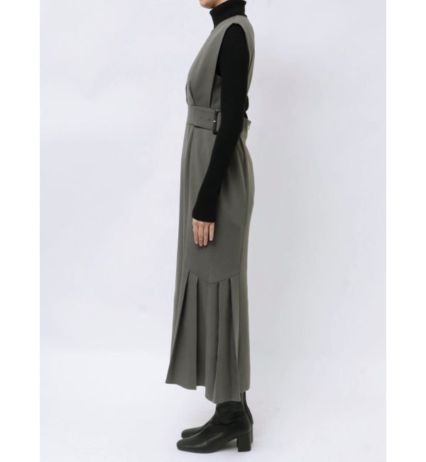 MURUA「サイドタックジャンパースカート」|ワンピース|