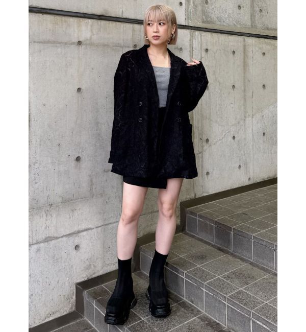 MURUA「レースシアージャケット【セットアップ着用可】【WEB限定】」|テーラードジャケット|