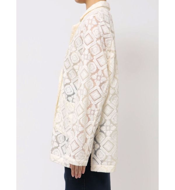 MURUA「レースシアージャケット【セットアップ着用可】【WEB限定】」|テーラードジャケット|