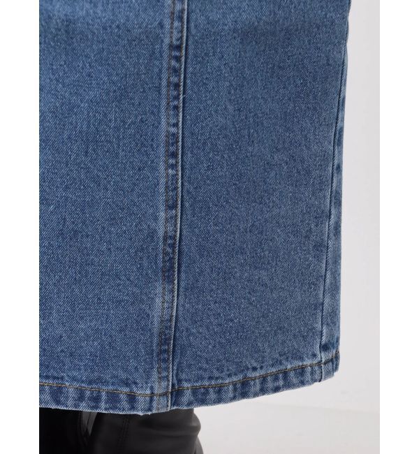 MURUA「ツイストレースアップデニムスカート」|スカート|