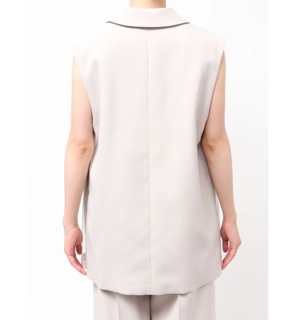 MURUA「【セットアップ対応】サイドオープントテーラードジレ」|ベスト・ジレ|