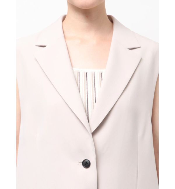 MURUA「【セットアップ対応】サイドオープントテーラードジレ」|ベスト・ジレ|