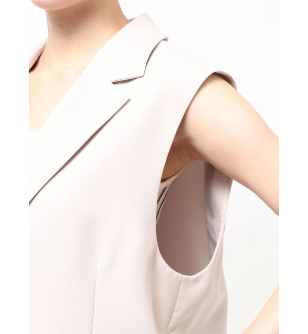 MURUA「【セットアップ対応】サイドオープントテーラードジレ」|ベスト・ジレ|