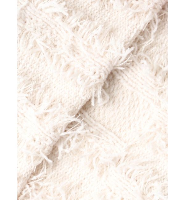 MURUA「ミックスフリンジニットキャミソール」|ニット・セーター|