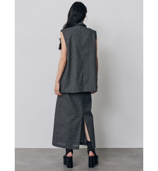 MURUA「【セットアップ対応】メッシュダブルジレ」|ベスト・ジレ|