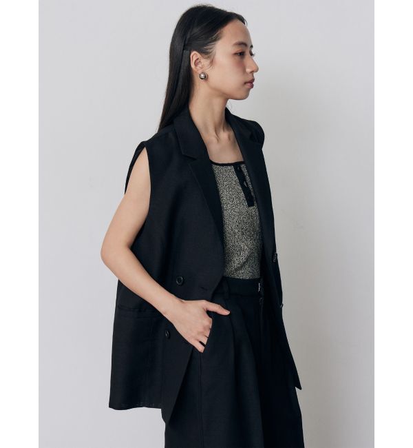 MURUA「【セットアップ対応】メッシュダブルジレ」|ベスト・ジレ|