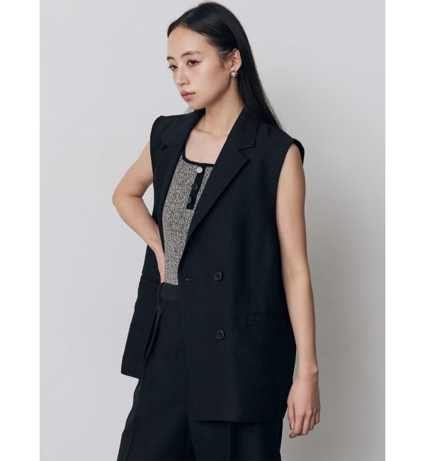 MURUA「【セットアップ対応】メッシュダブルジレ」|ベスト・ジレ|
