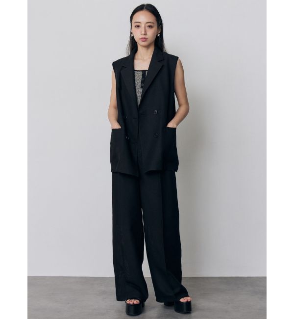 MURUA「【セットアップ対応】メッシュダブルジレ」|ベスト・ジレ|