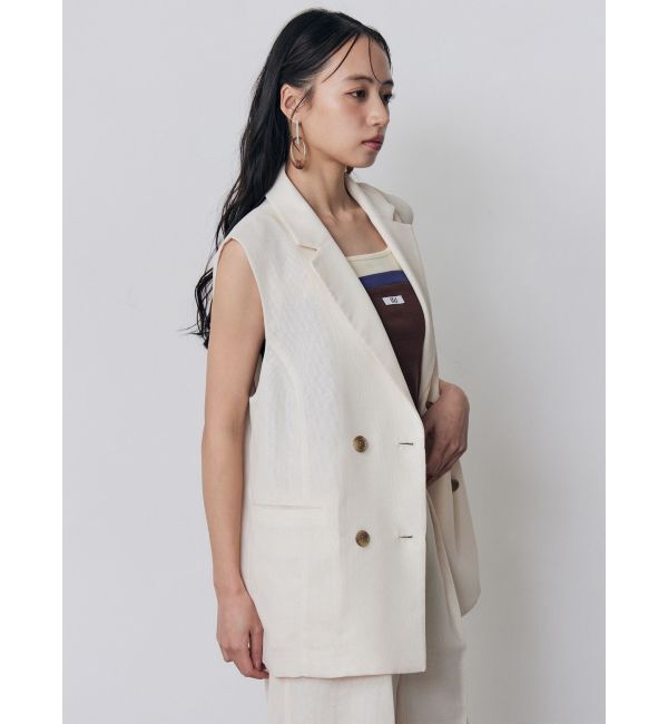 MURUA「【セットアップ対応】メッシュダブルジレ」|ベスト・ジレ|