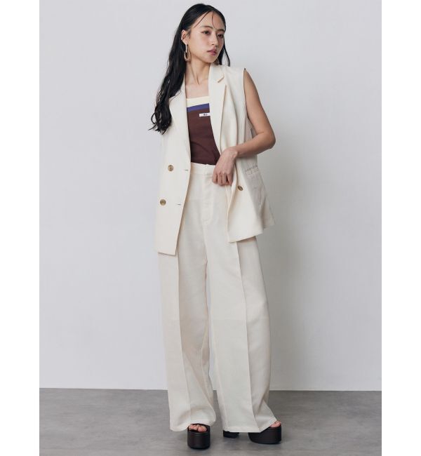 MURUA「【セットアップ対応】メッシュダブルジレ」|ベスト・ジレ|