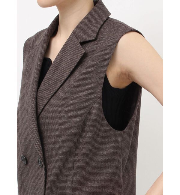 MURUA「【セットアップ対応】メッシュダブルジレ」|ベスト・ジレ|