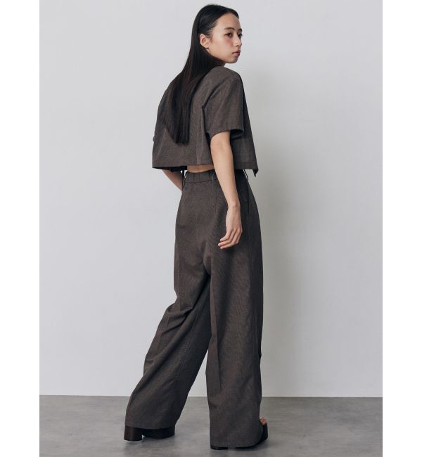 MURUA「【セットアップ対応】メッシュショートシャツジャケット」|テーラードジャケット|