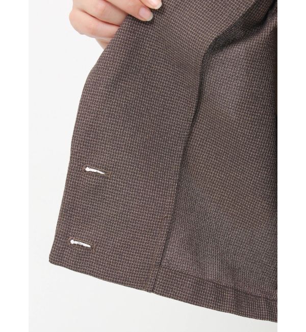 MURUA「【セットアップ対応】メッシュショートシャツジャケット」|テーラードジャケット|