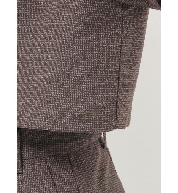 MURUA「【セットアップ対応】メッシュショートシャツジャケット」|テーラードジャケット|