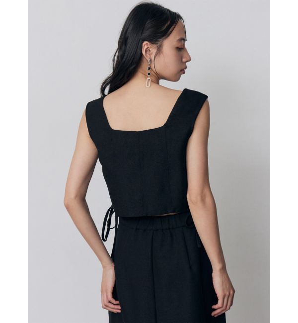 MURUA「【セットアップ対応】スクエアネックメッシュタンク」|シャツ・ブラウス|