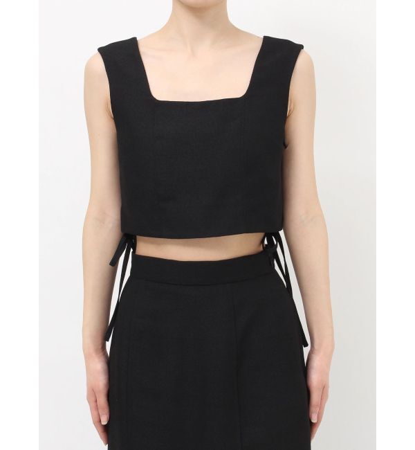 MURUA「【セットアップ対応】スクエアネックメッシュタンク」|シャツ・ブラウス|