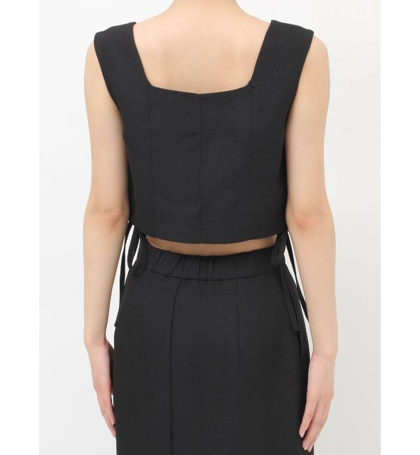 MURUA「【セットアップ対応】スクエアネックメッシュタンク」|シャツ・ブラウス|