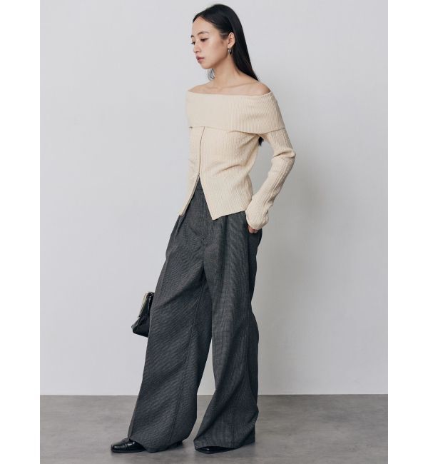 MURUA「【セットアップ対応】ダブルタックワイドパンツ」|その他|