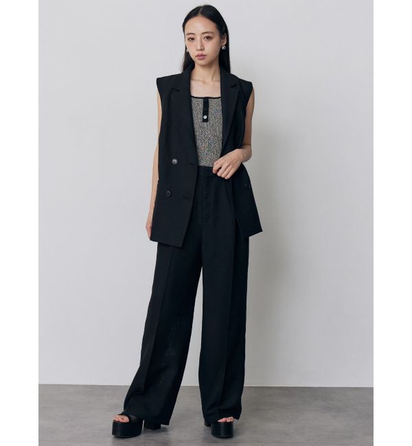 MURUA「【セットアップ対応】ダブルタックワイドパンツ」|その他|