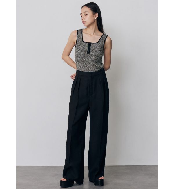 MURUA「【セットアップ対応】ダブルタックワイドパンツ」|その他|