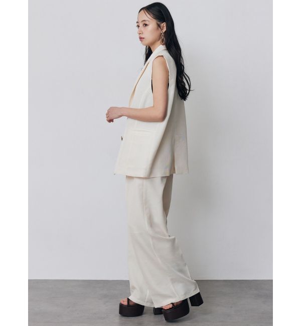 MURUA「【セットアップ対応】ダブルタックワイドパンツ」|その他|