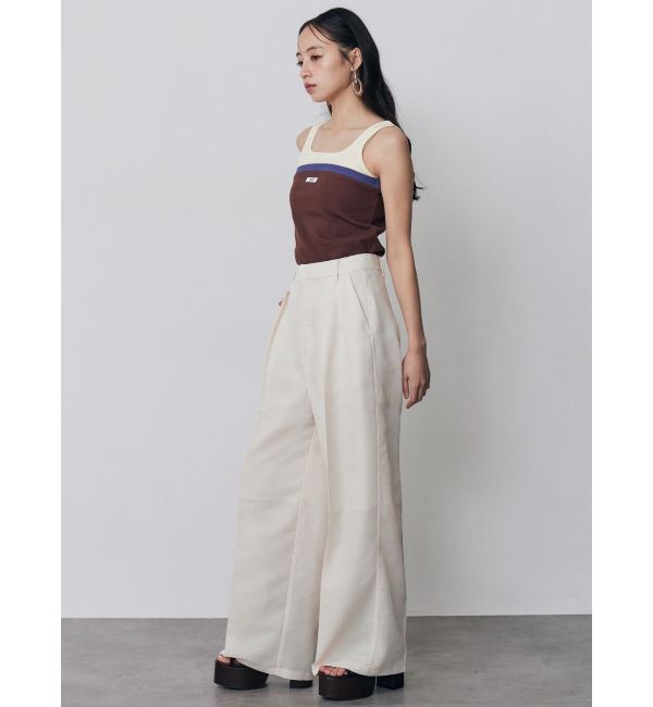 MURUA「【セットアップ対応】ダブルタックワイドパンツ」|その他|