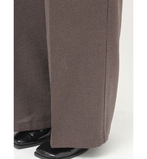 MURUA「【セットアップ対応】ダブルタックワイドパンツ」|その他|