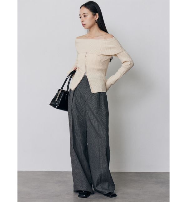 MURUA「【セットアップ対応】ダブルタックワイドパンツ」|その他|