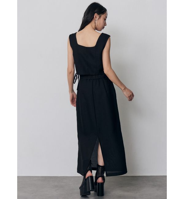 MURUA「【セットアップ対応】メッシュナロースカート」|スカート|