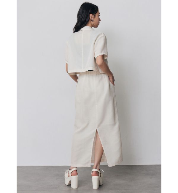 MURUA「【セットアップ対応】メッシュナロースカート」|スカート|