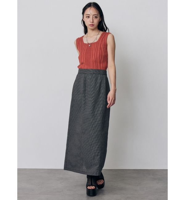 MURUA「【セットアップ対応】メッシュナロースカート」|スカート|