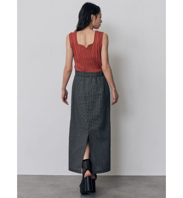 MURUA「【セットアップ対応】メッシュナロースカート」|スカート|