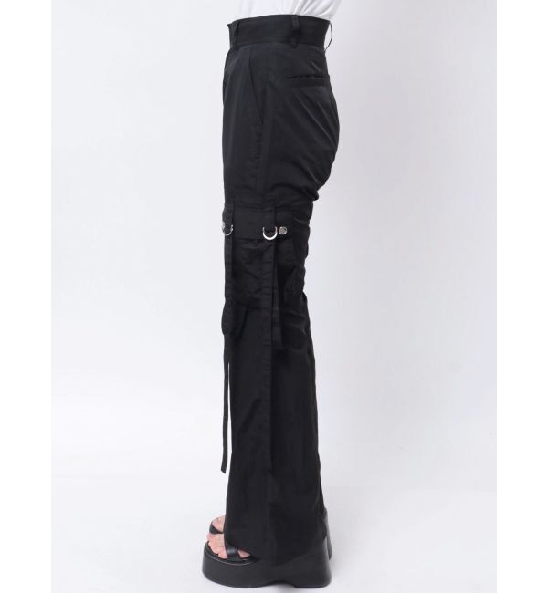EVRIS「カーゴポケットフレアカラーパンツ」|カーゴ|